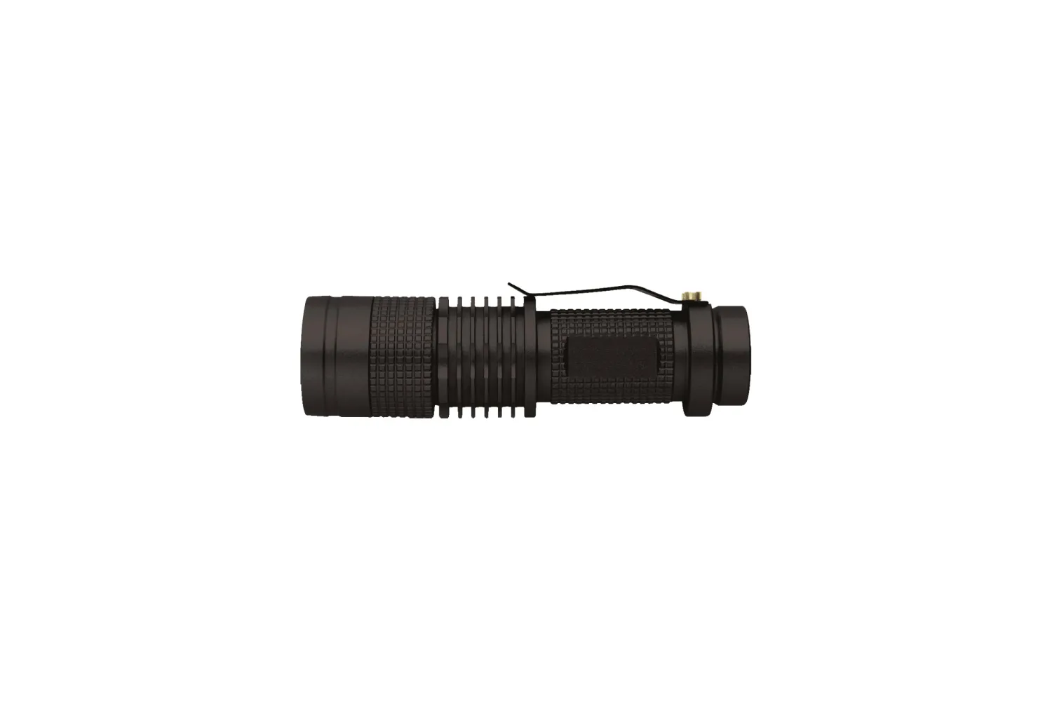 3W CREE zaklamp met jouw logo op de gekozen positie