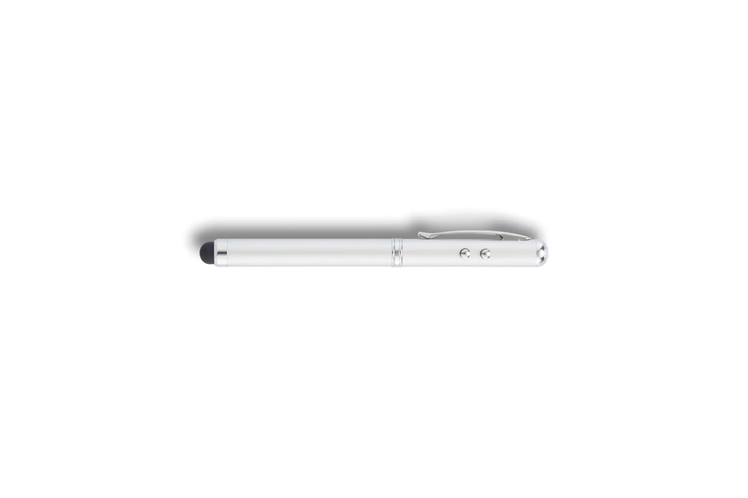 4-in-1 pen met jouw logo op de gekozen positie