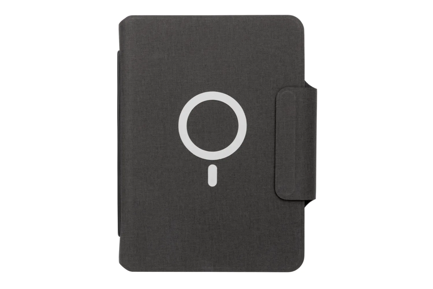 Artic Magnetic 10W draadloos oplaadbaar A5-notitieboek met jouw logo op de gekozen positie