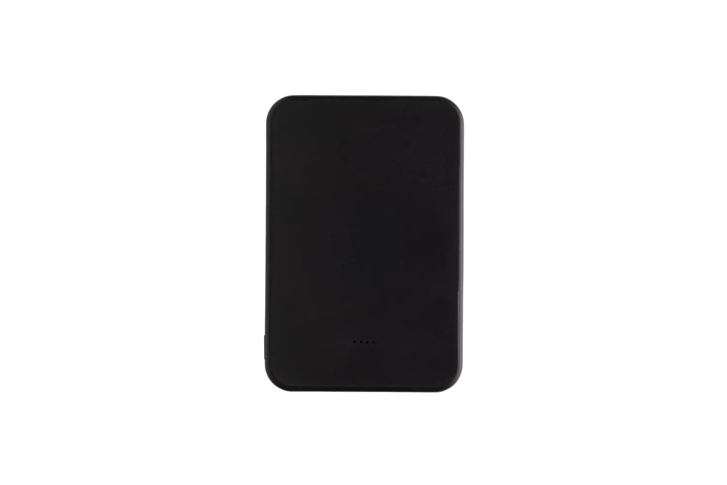 Boostcore RCS recycled plastic powerbank 5.000mAh met USB C met jouw logo op de gekozen positie