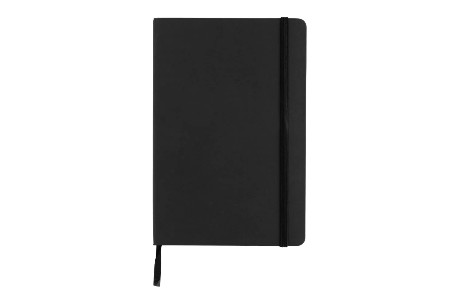 Craftstone A5 gerecycled kraft- en steenpapier notitieboek met jouw logo op de gekozen positie