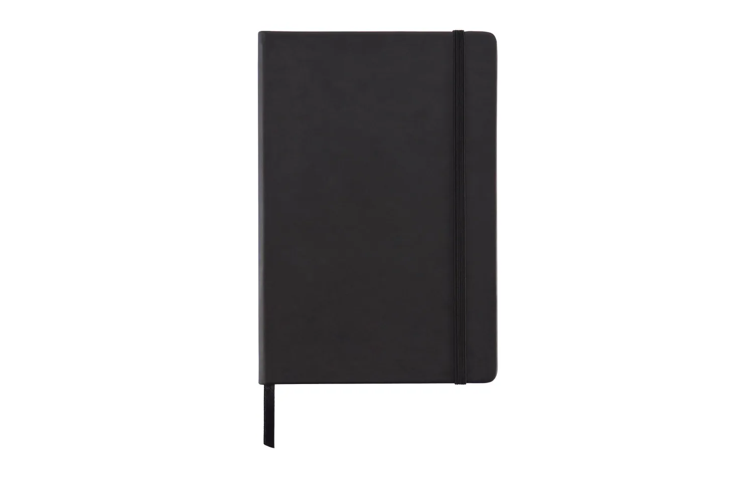 Deluxe hardcover PU A5 notitieboek met jouw logo op de gekozen positie