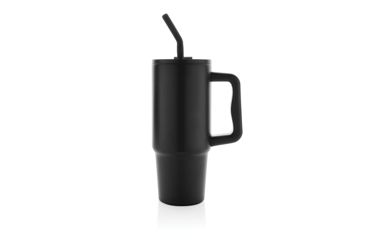 Embrace deluxe RCS recycled RVS drinkbeker 900ml met jouw logo op de gekozen positie