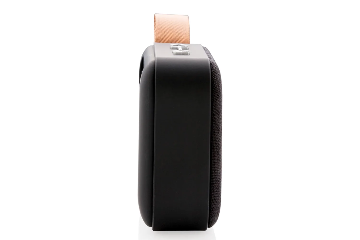 Fabric trend draadloze 3W speaker met jouw logo op de gekozen positie
