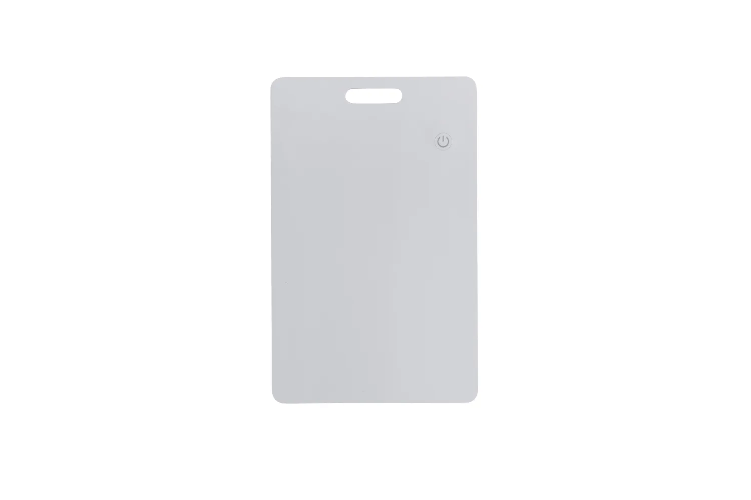 Findit Dual RCS rplastic ultradunne oplaadbare kaart met jouw logo op de gekozen positie