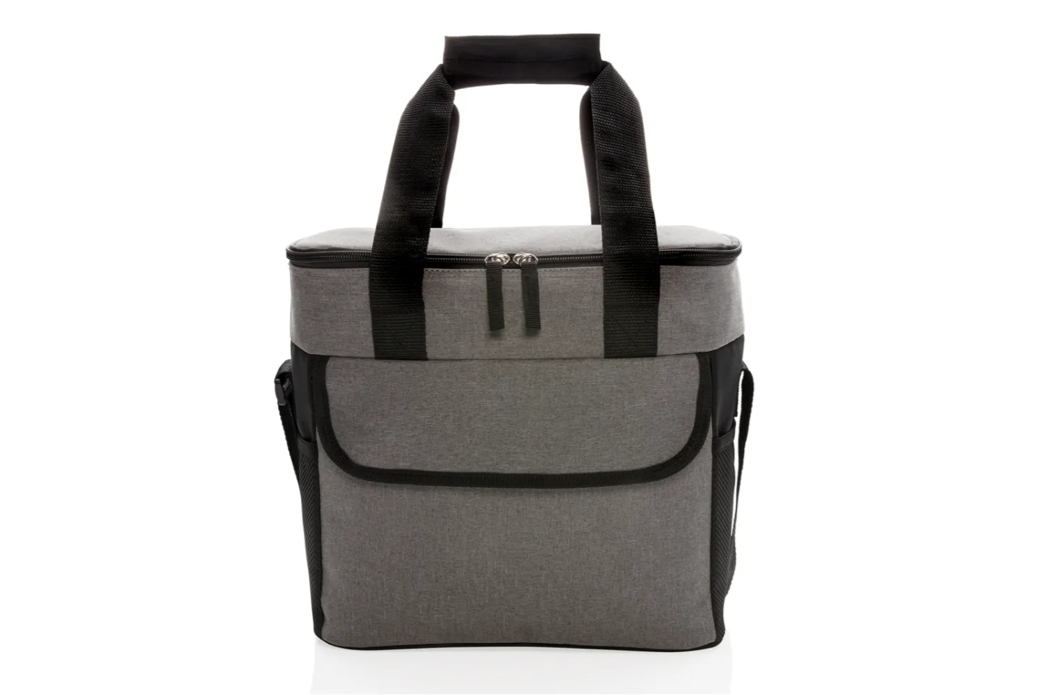 Grote basic koeltas met jouw logo op de gekozen positie