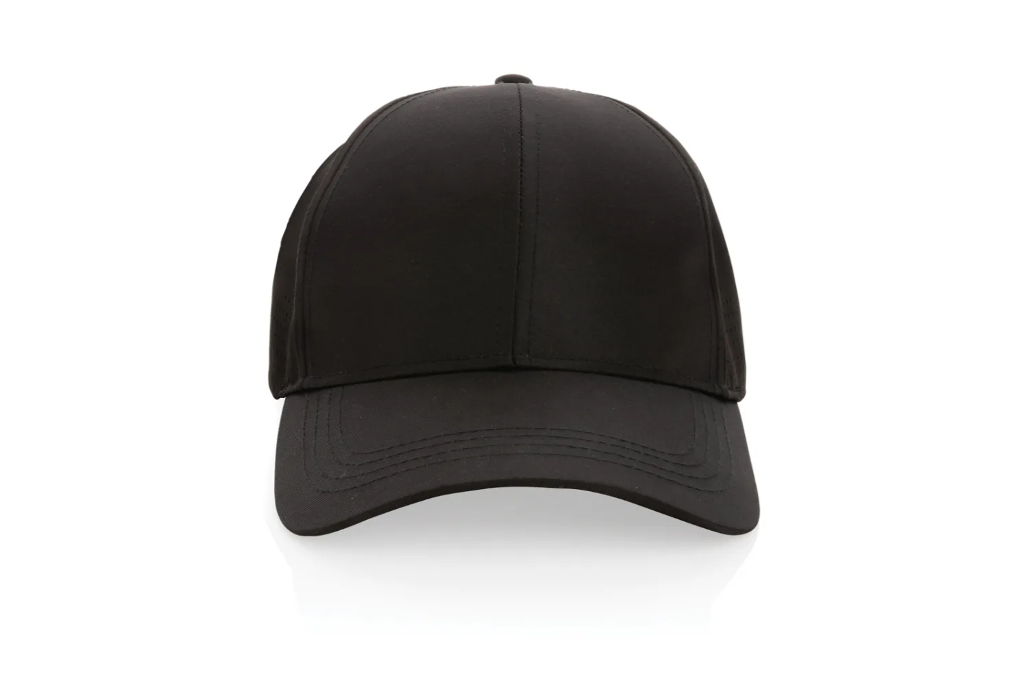 Impact AWARE™ 6 panel rpet sportcap met jouw logo op de gekozen positie