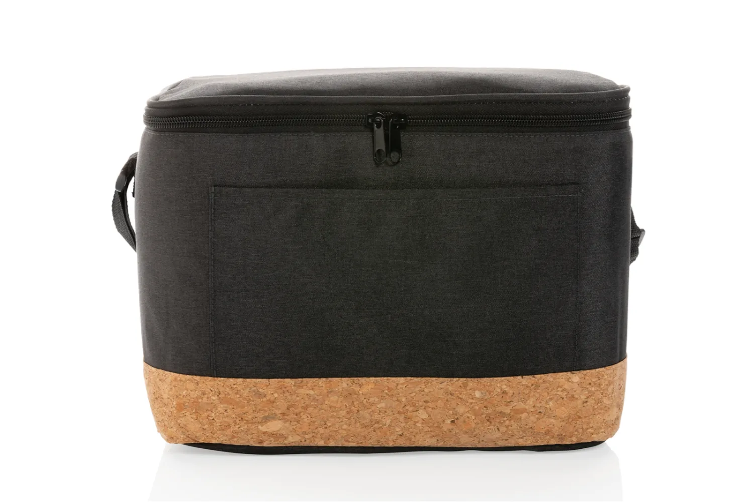 Impact AWARE™ XL RPET two tone koeltas met kurken detail met jouw logo op de gekozen positie