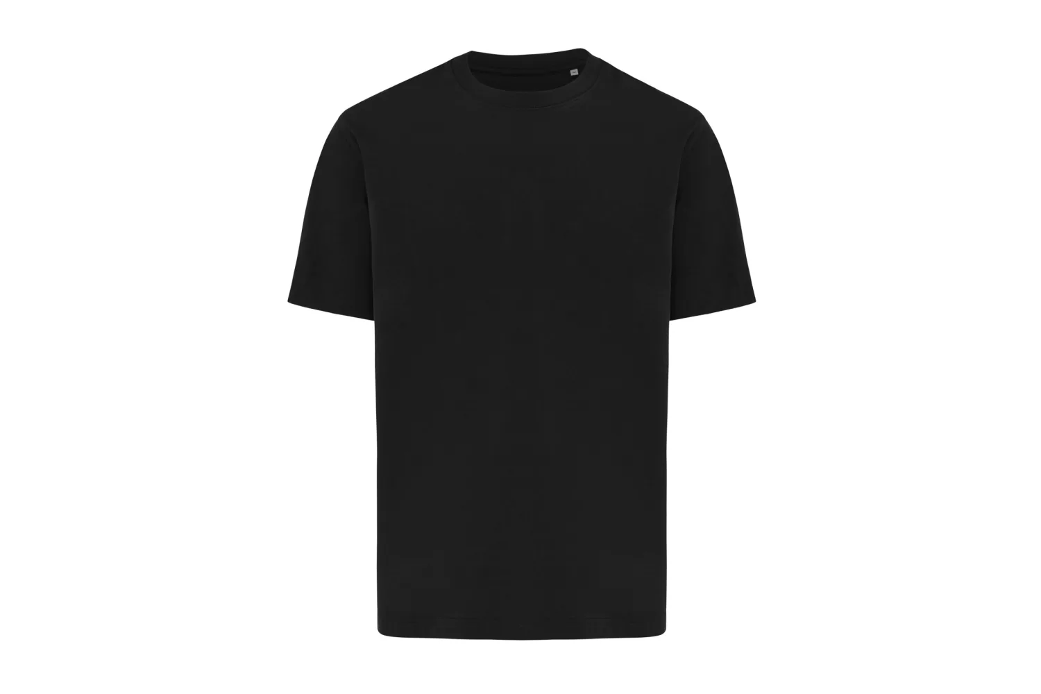 IQONIQ Nikko heavyweight gerecycled katoen t-shirt met jouw logo op de gekozen positie