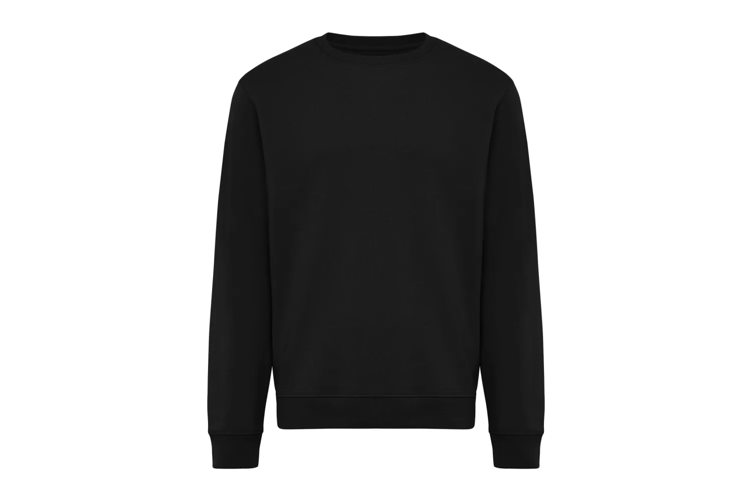 IQONIQ Torla crew neck van gerecycled katoen met jouw logo op de gekozen positie