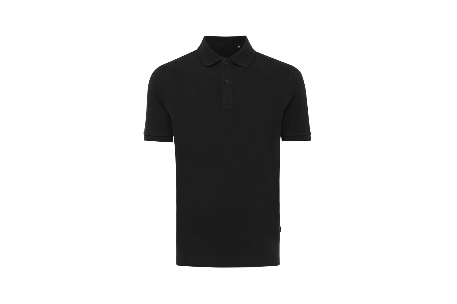 IQONIQ Yosemite gerecycled katoen pique polo met jouw logo op de gekozen positie