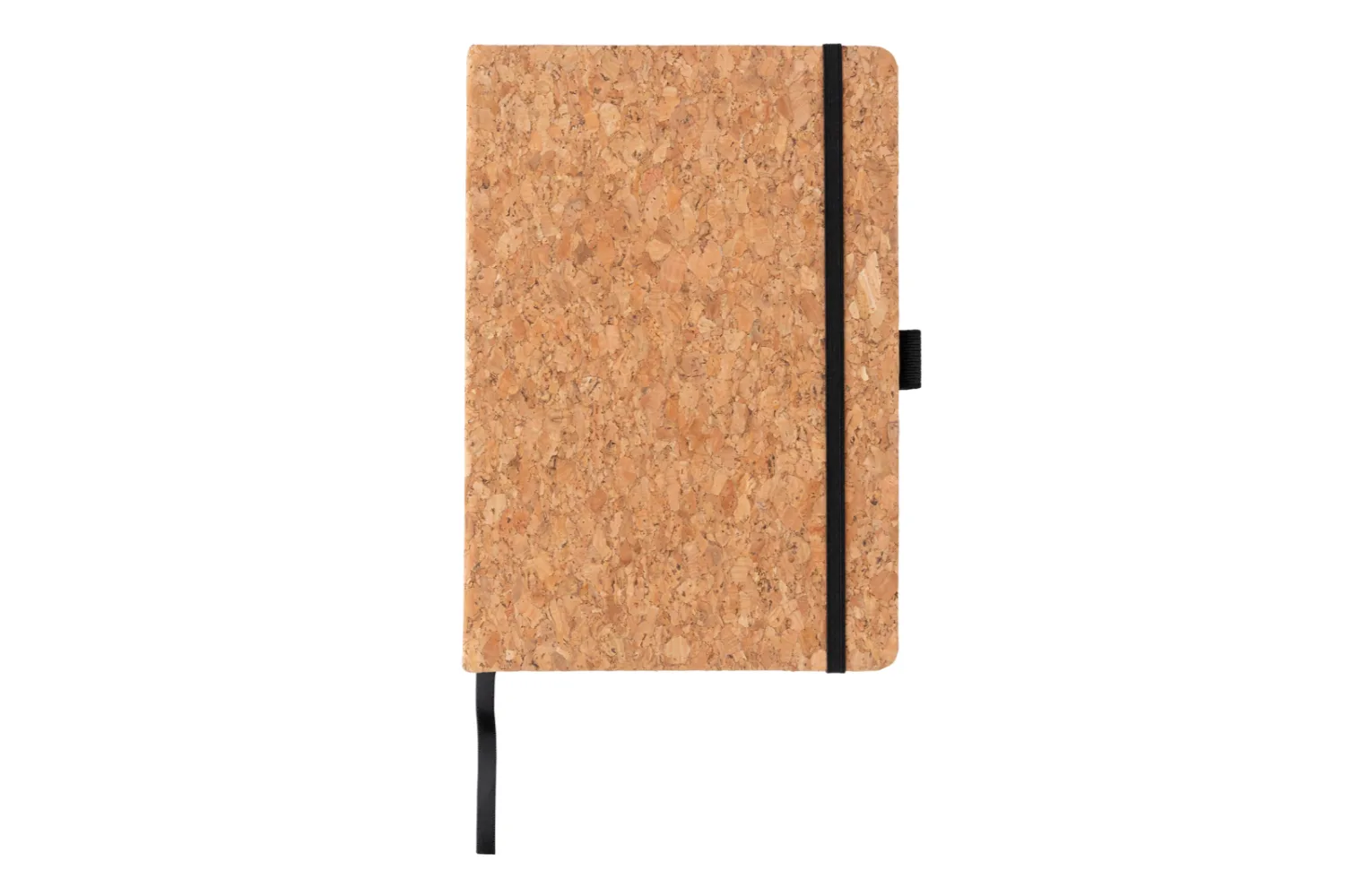 Kurk hardcover notitieboek A5 with your logo in the chosen position