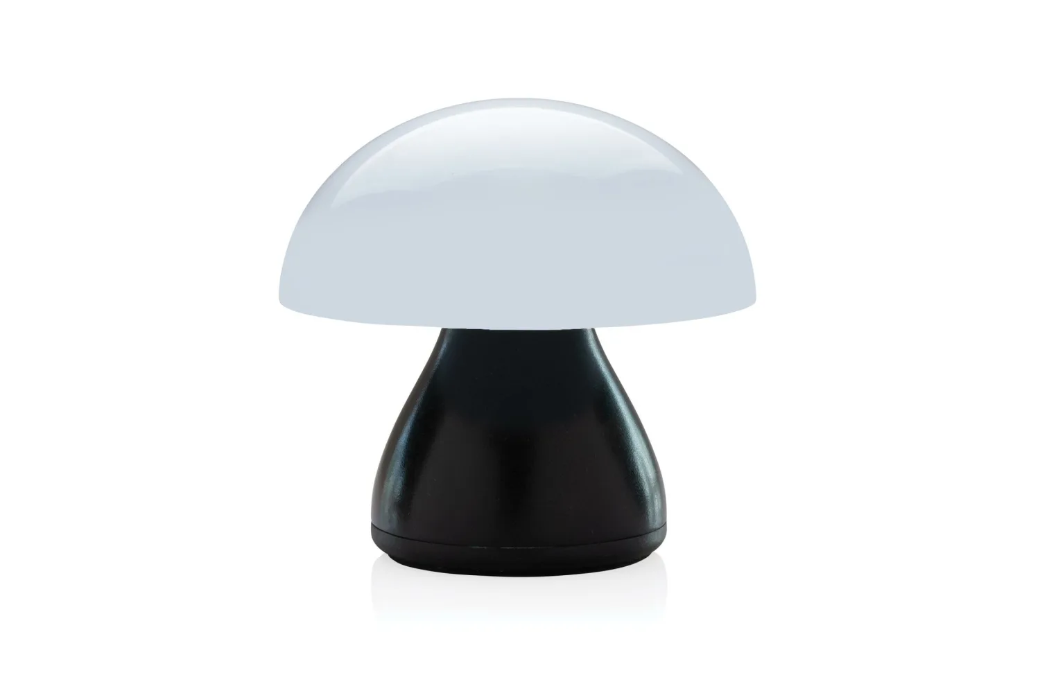 Luming RCS gerecycled plastic USB-oplaadbare tafellamp with your logo in the chosen position