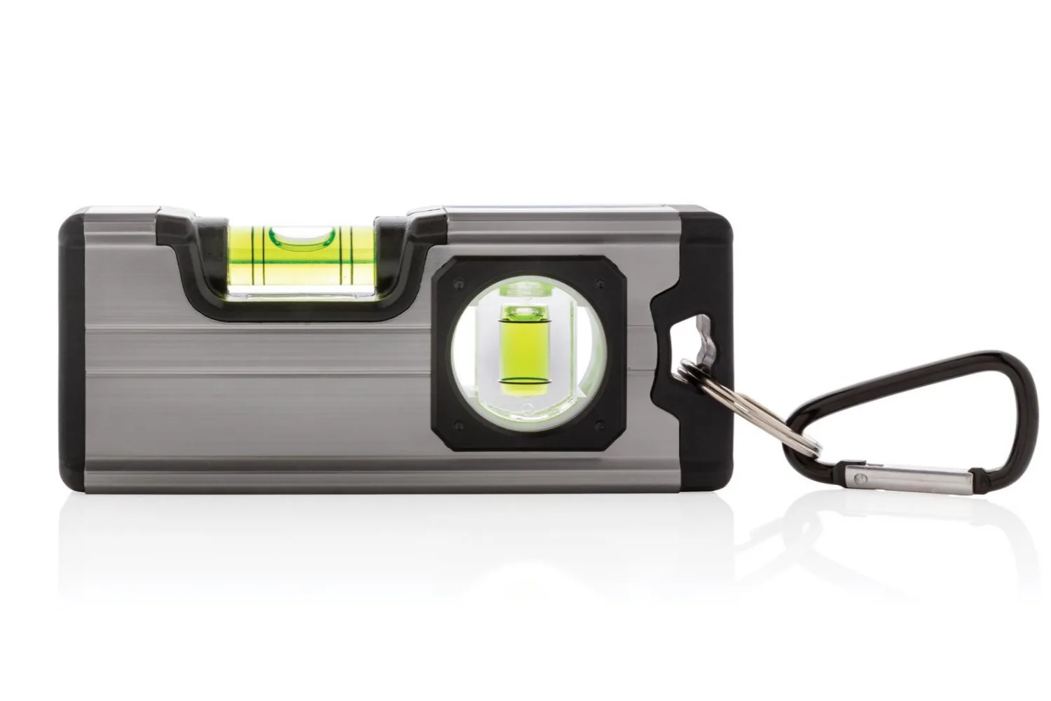 Magnetische waterpas medium met jouw logo op de gekozen positie