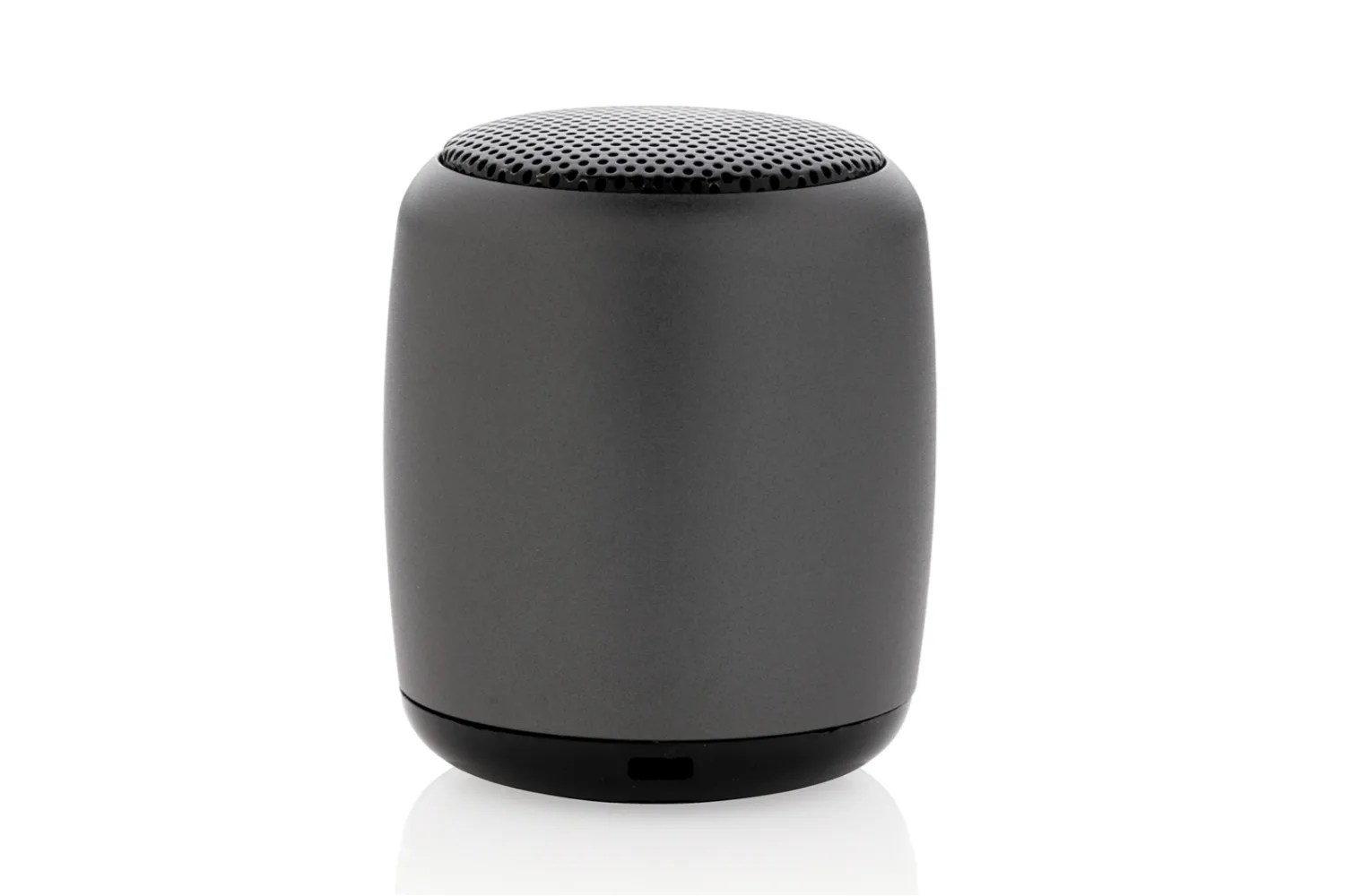 Mini aluminium draadloze speaker met jouw logo op de gekozen positie