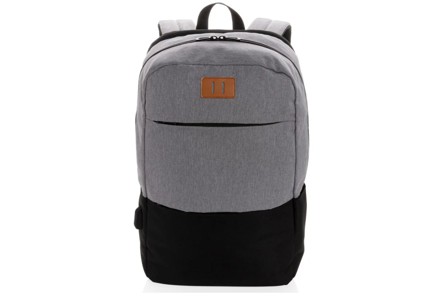 Modern 15.6" USB & RFID laptop rugzak PVC vrij met jouw logo op de gekozen positie