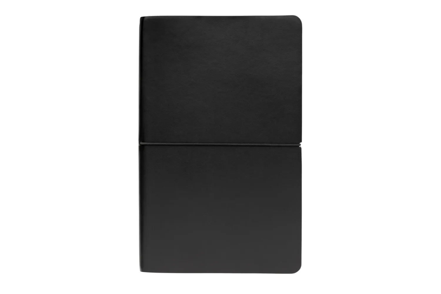 Moderne deluxe softcover notitieboek A5 with your logo in the chosen position