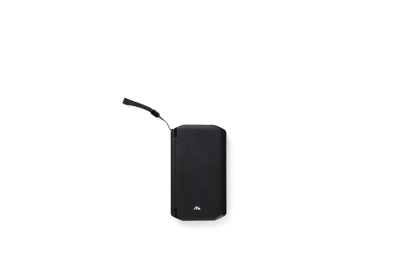 Nordic Drift Titan 10.000mAh solar powerbank met 3 panelen met jouw logo op de gekozen positie
