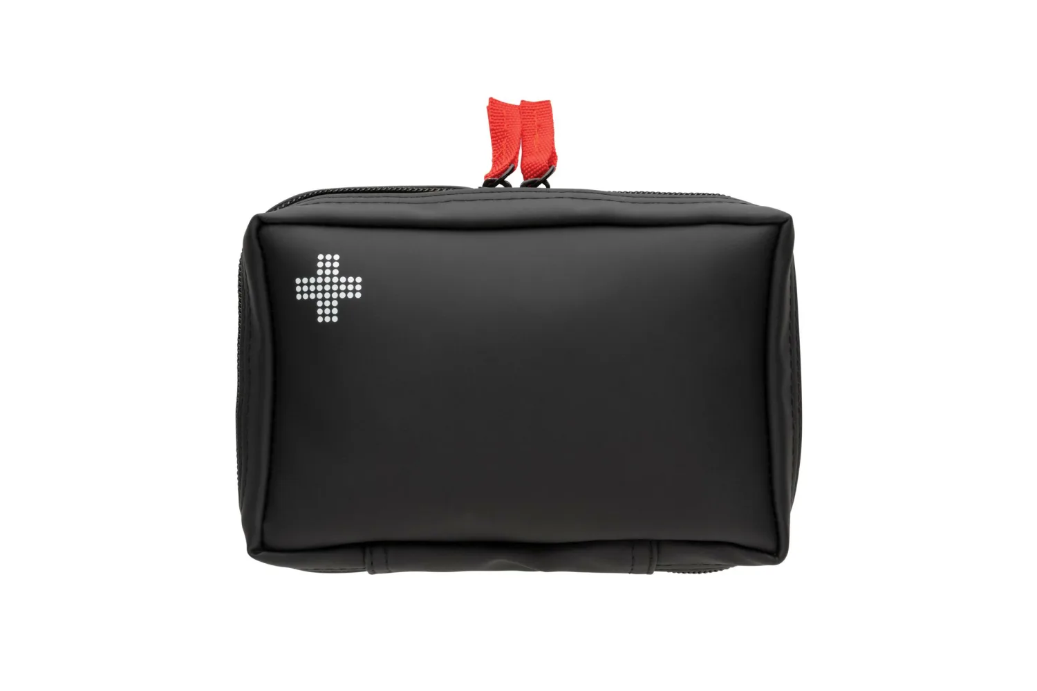RCS gerecycled nubuck PU etui EHBO-set met jouw logo op de gekozen positie