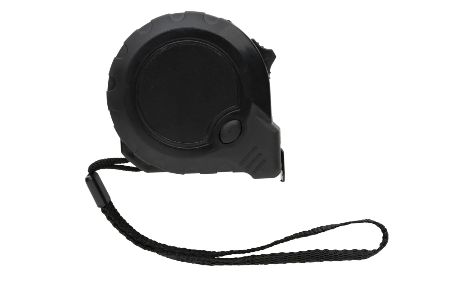 RCS gerecycled plastic 3M/16 mm rolmaat met stopknop met jouw logo op de gekozen positie