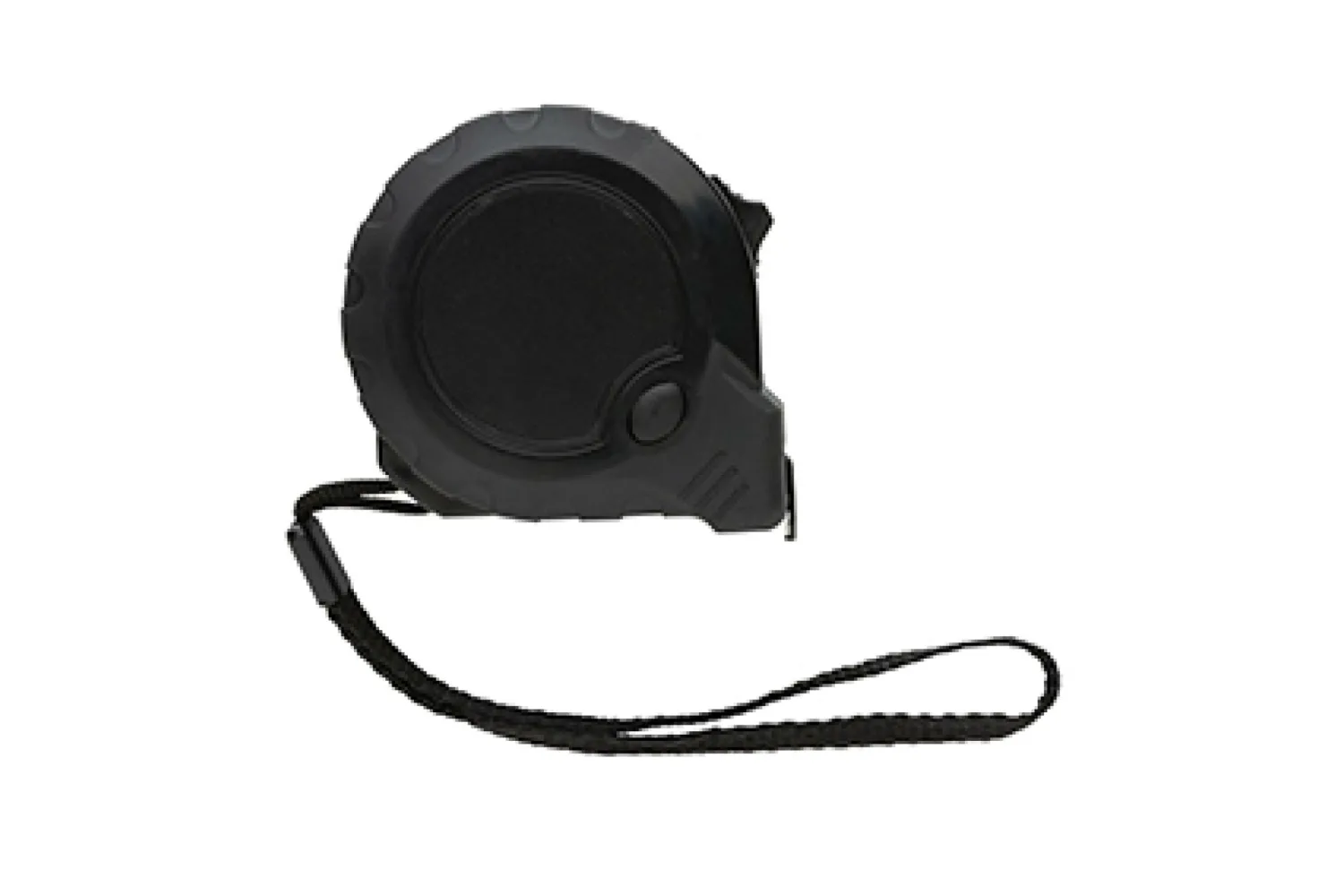 RCS gerecycled plastic 5M/19 mm rolmaat met stop knop with your logo in the chosen position