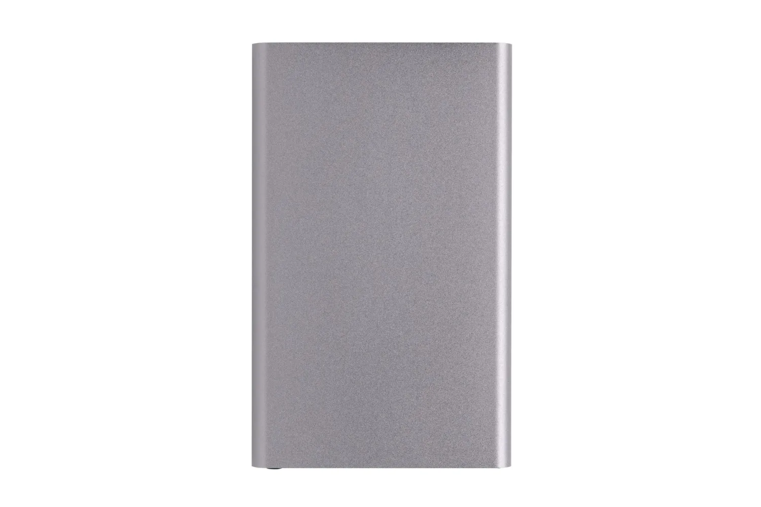 RCS gerecycled plastic/alu 4000 mah powerbank met type C met jouw logo op de gekozen positie