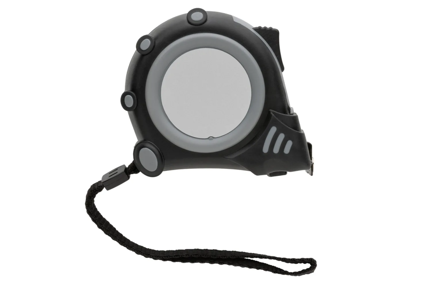 RCS gerecycled plastic Grip 5M/19mm rolmaat met jouw logo op de gekozen positie