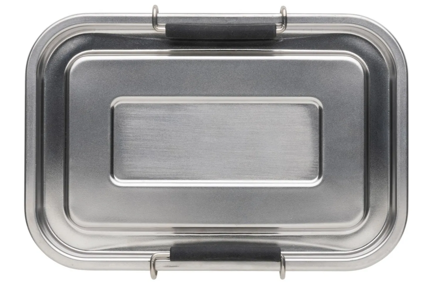 RCS gerecycled roestvrijstalen lekvrije lunchbox met jouw logo op de gekozen positie