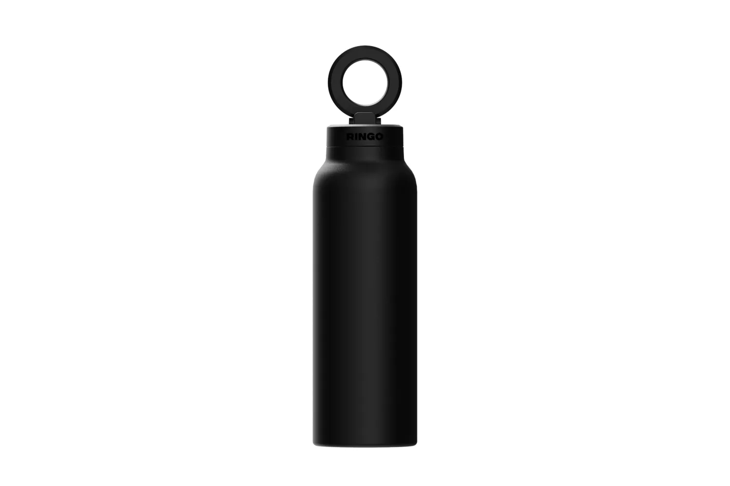 RINGO Pro MagSafe® Waterfles met Magnetic Booster Ring 710ML met jouw logo op de gekozen positie
