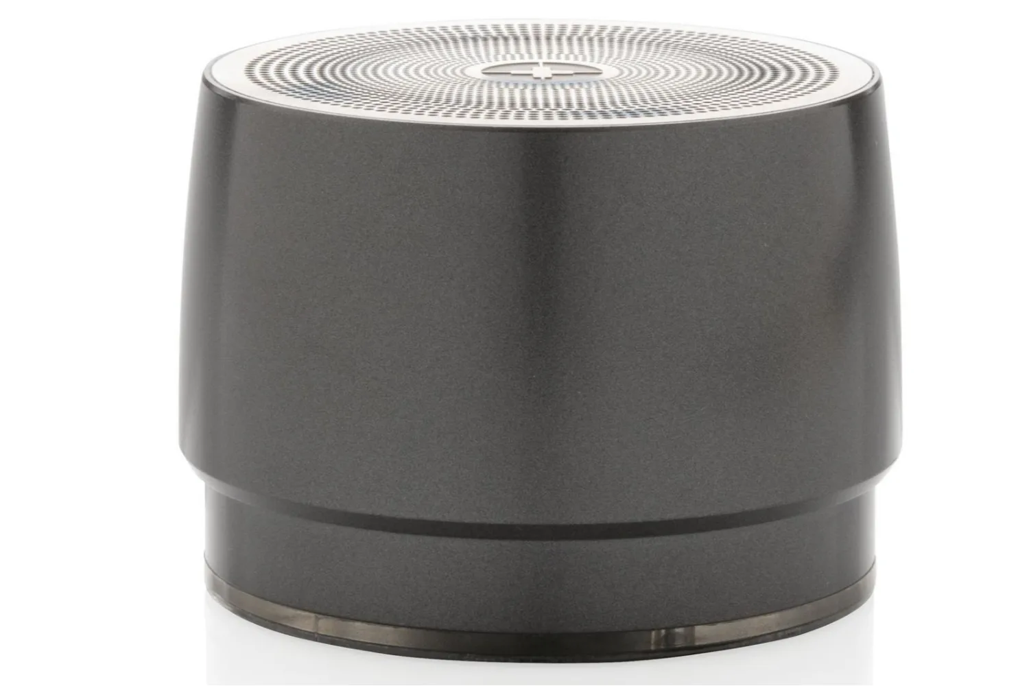 Swiss Peak 5W draadloze bass speaker met jouw logo op de gekozen positie