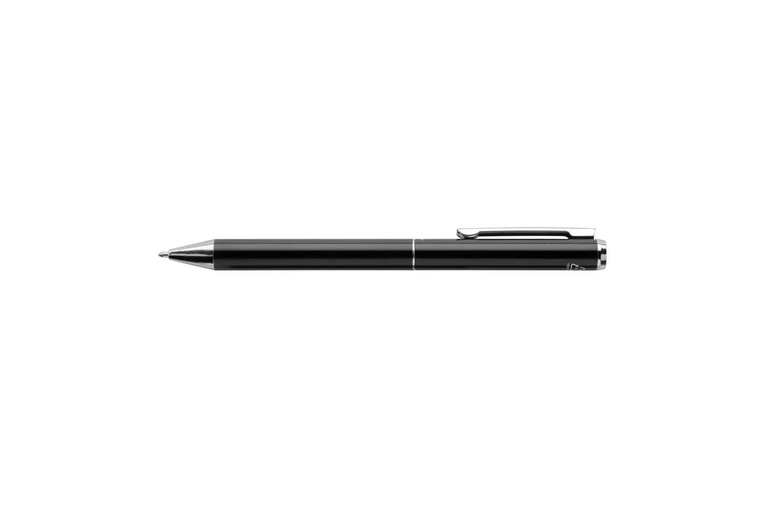 Swiss Peak Cedar RCS-gecertificeerde pen van re-aluminium met jouw logo op de gekozen positie