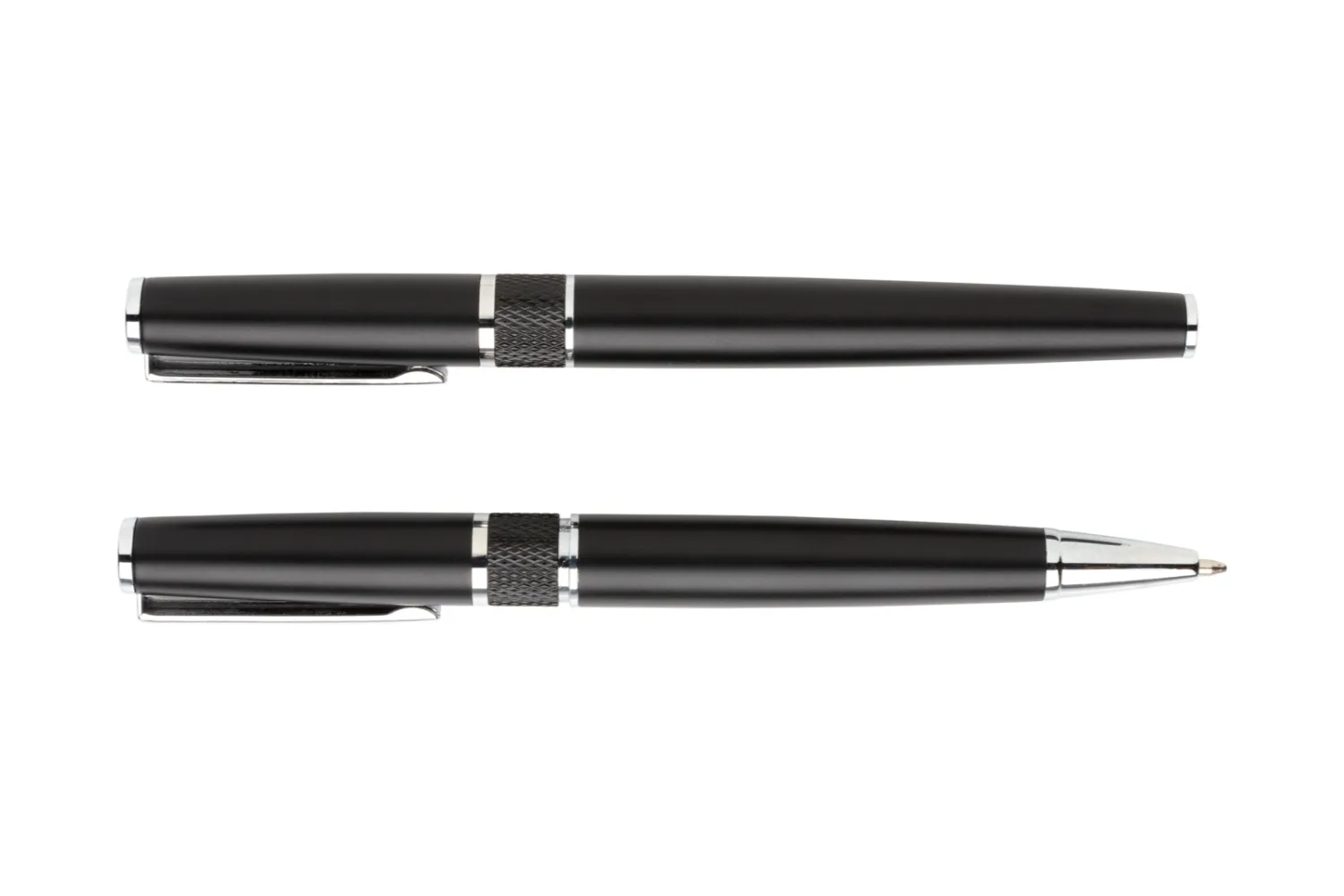 Swiss Peak deluxe pen set met jouw logo op de gekozen positie