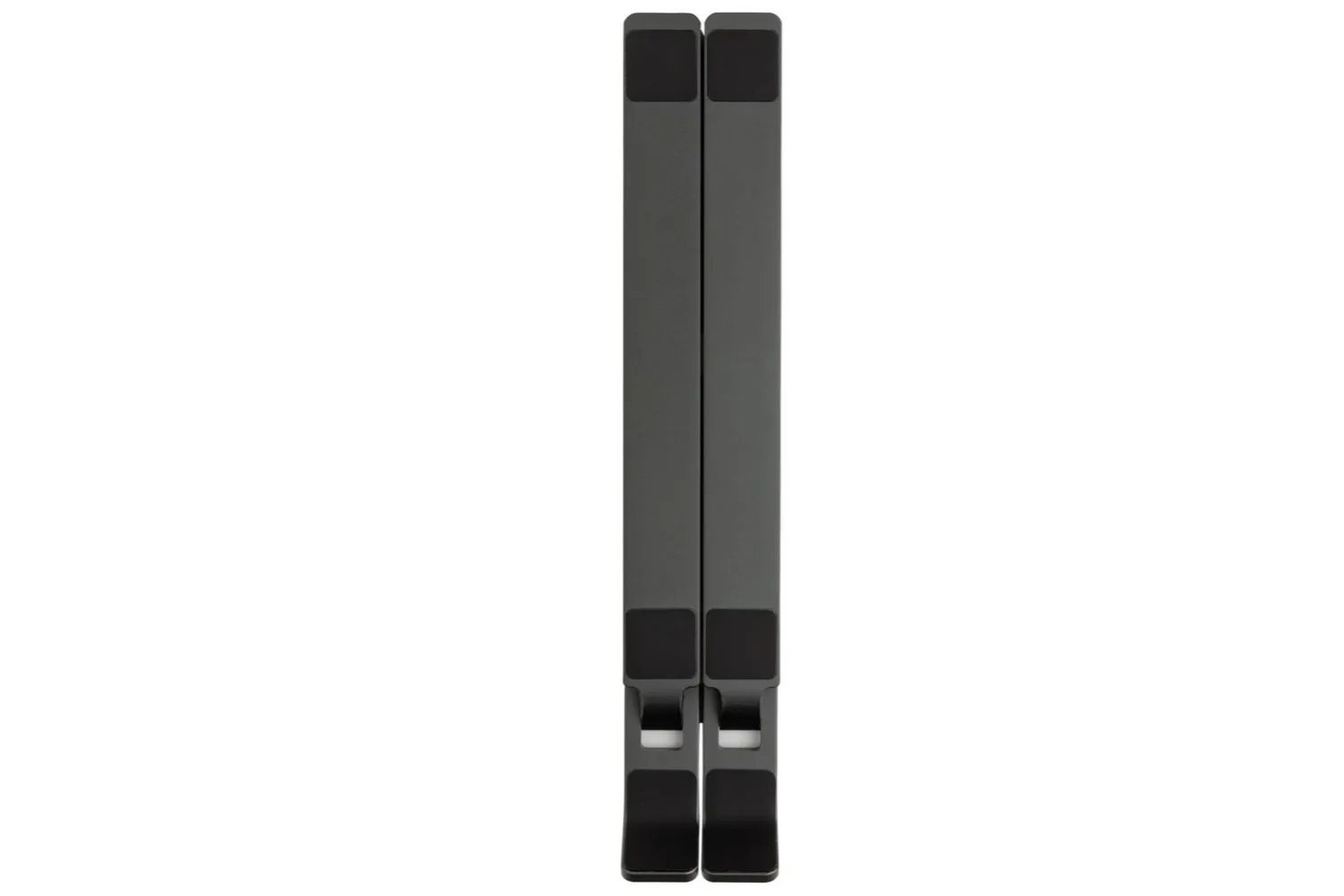 Terra RCS gerecycled aluminium laptop/tablet stand met jouw logo op de gekozen positie