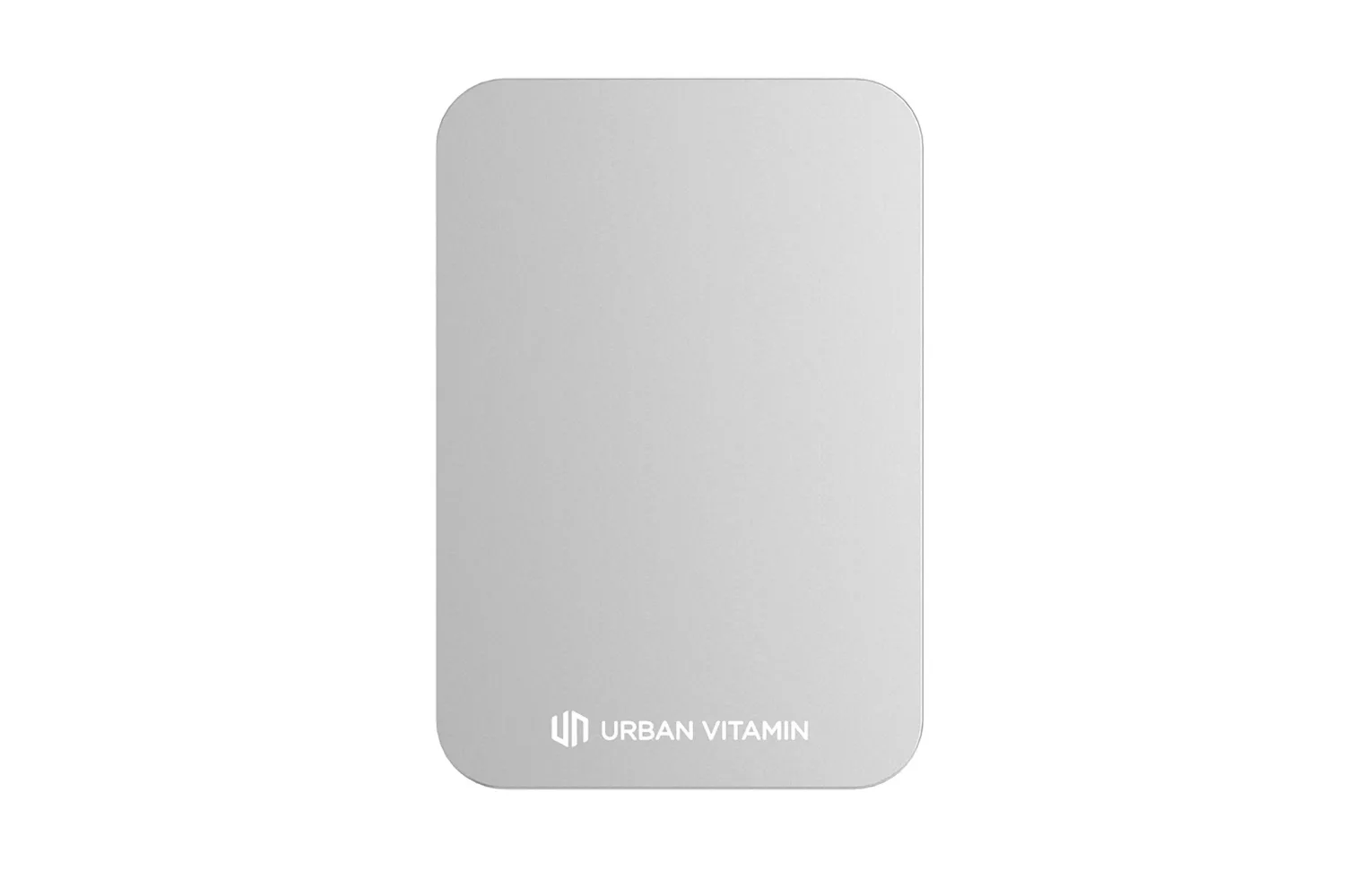 Urban Vitamin Burbank RCS rplastic/alu 3.000 mAh powerbank met jouw logo op de gekozen positie