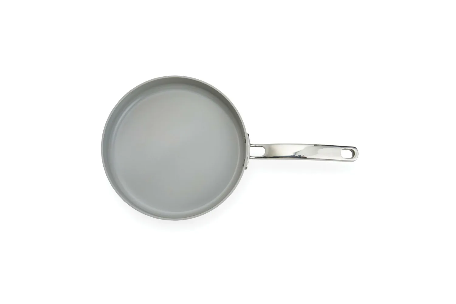 VINGA Alte RCS gerecycled aluminium koekenpan 27 cm met jouw logo op de gekozen positie