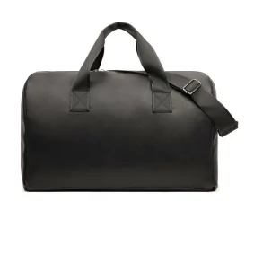 VINGA Bermond RCS gerecycled PU weekendtas met jouw logo op de gekozen positie