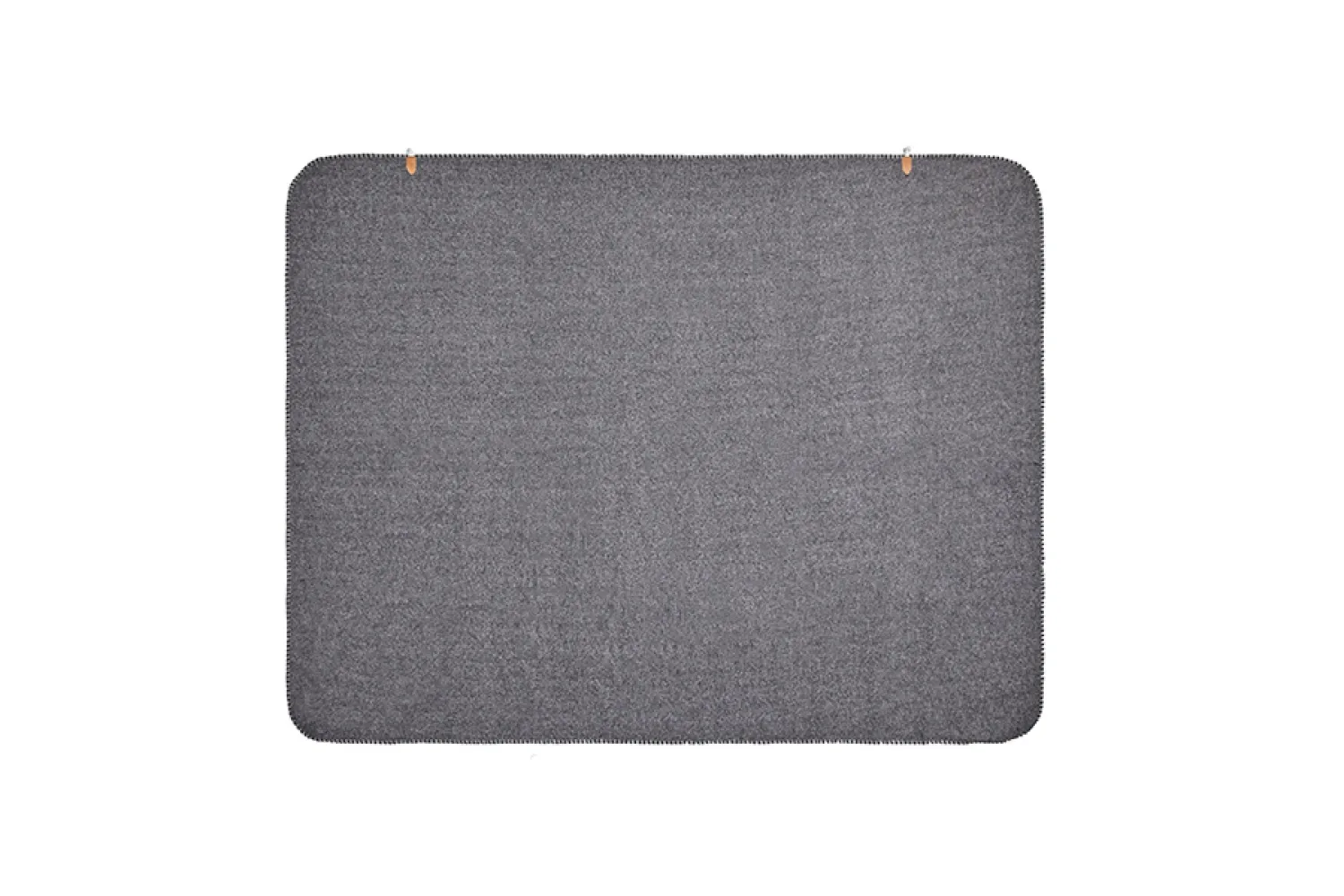 VINGA Bilton gerecyclede deken/poncho met jouw logo op de gekozen positie