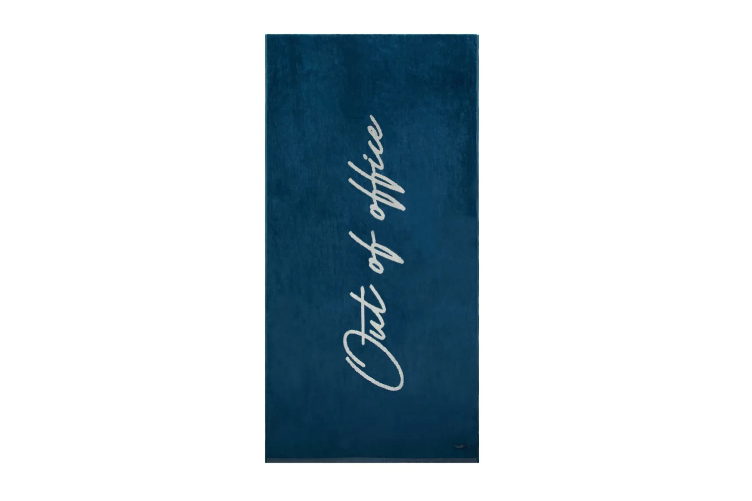 VINGA Lounge stoel handdoek met jouw logo op de gekozen positie