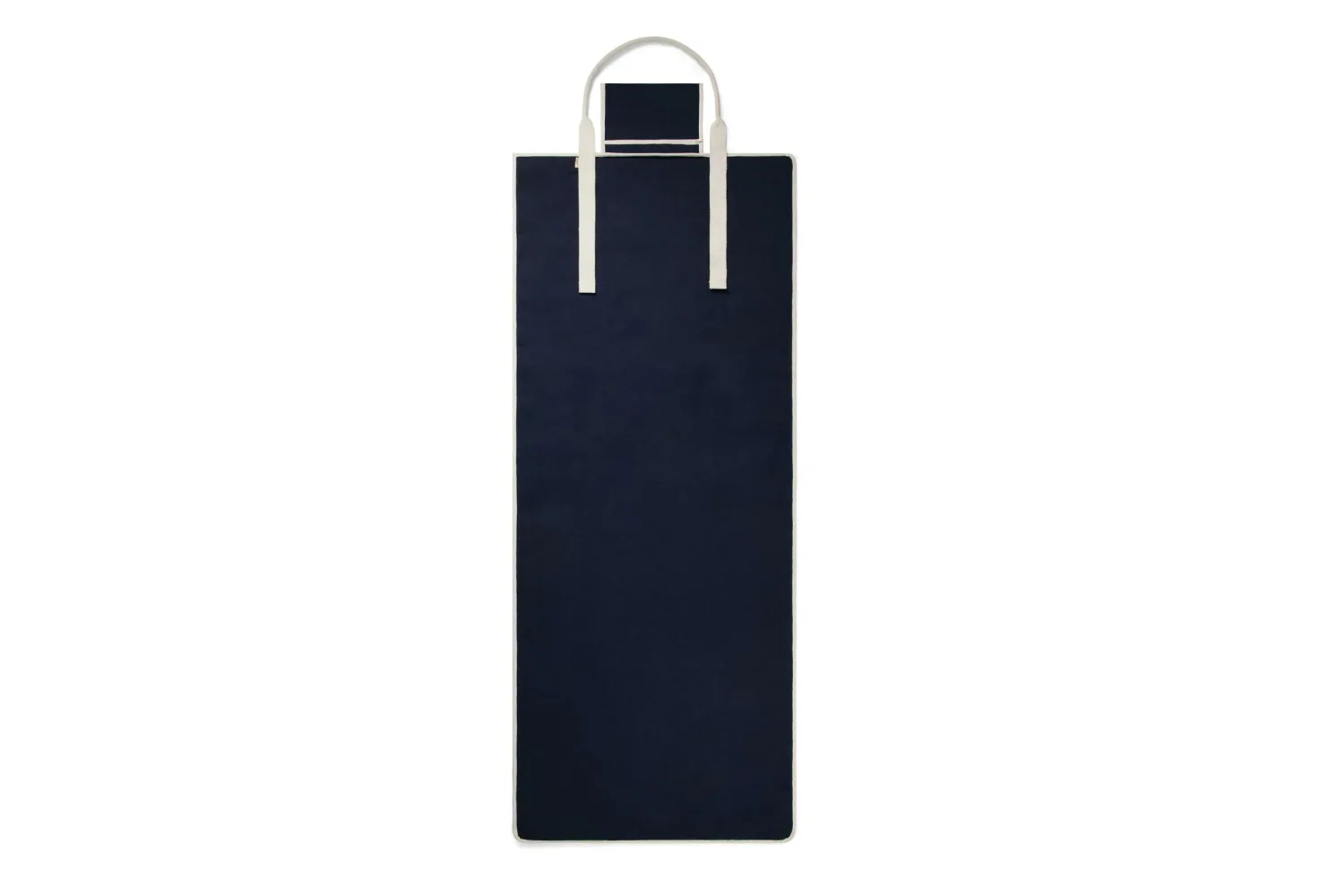 VINGA Volonne AWARE™ recycled canvas strandmat met jouw logo op de gekozen positie