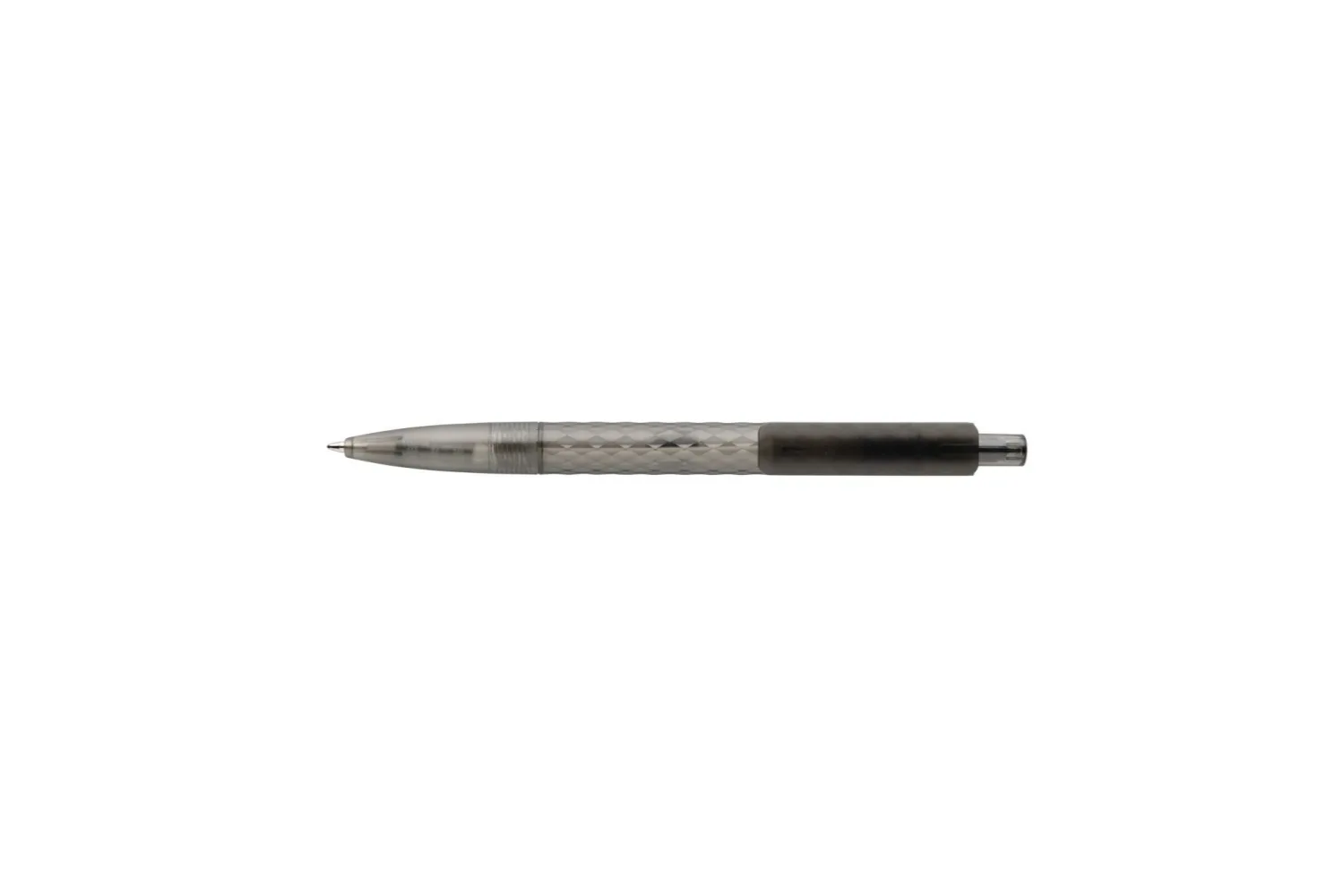 X3 GRS gerecycled PC plastic pen frosted with your logo in the chosen position