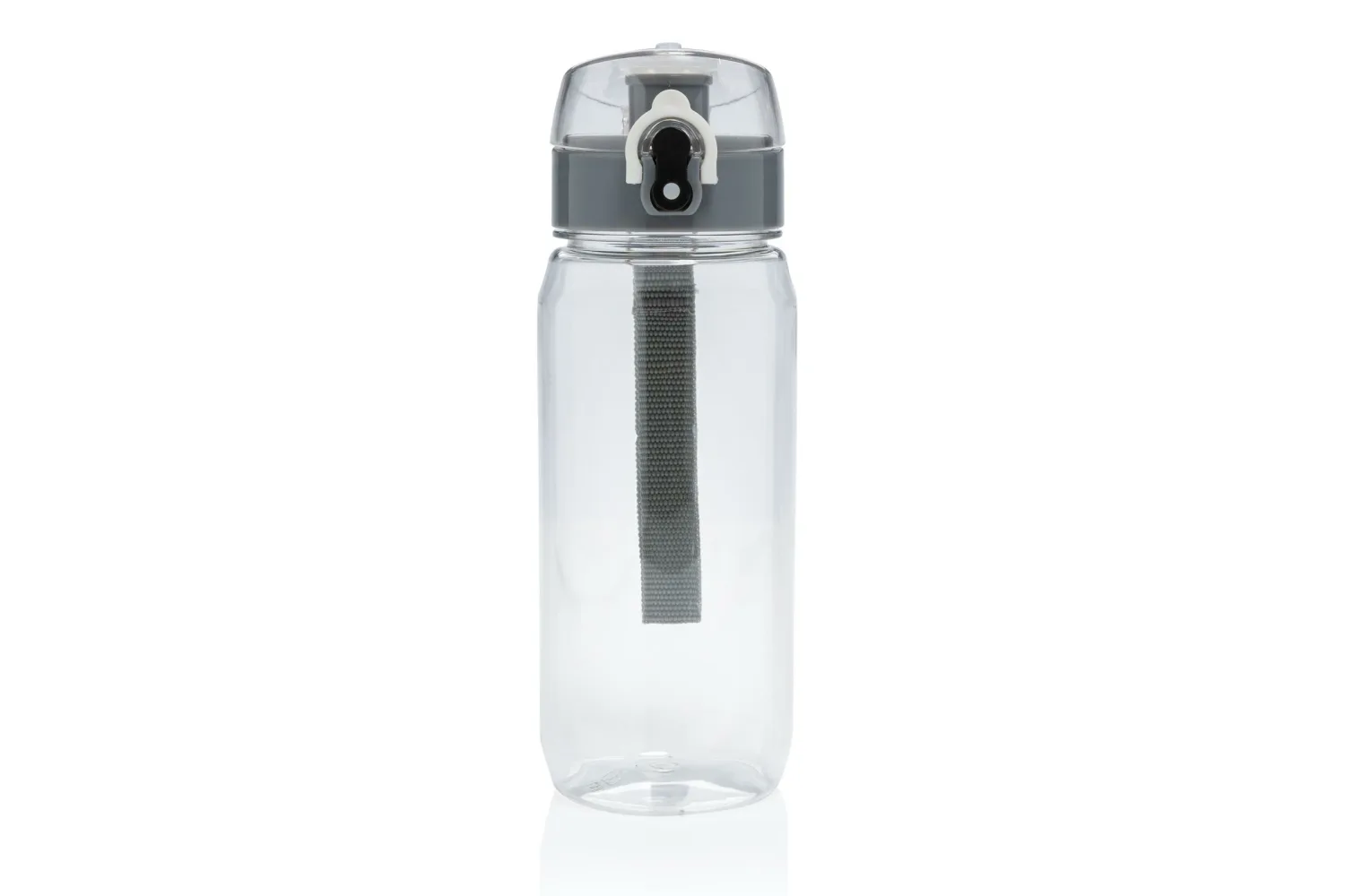 Yide RCS Gerecyclede PET lekvrije afsluitbare fles 600ml met jouw logo op de gekozen positie